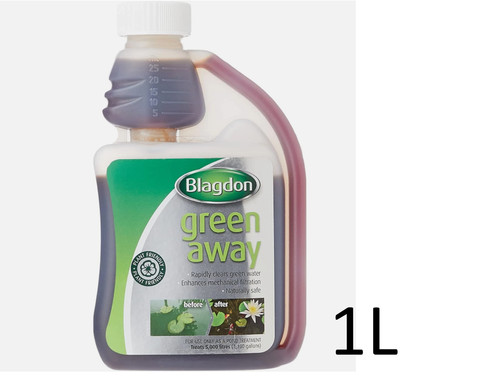 Blagdon green away pond water - away,