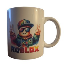 Personalised roblox mug 11oz - personalised,