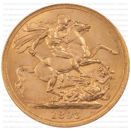 1893 queen victoria gold two - victoria,