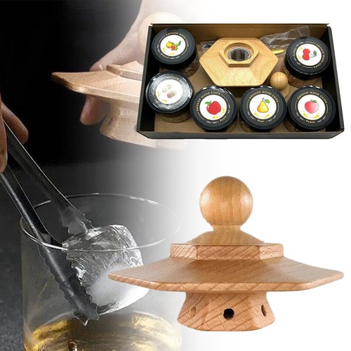 Cocktail smoker kit with - smoker, 6