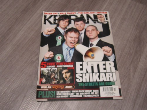 Kerrang magazine may - magazine,, 30th