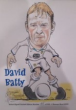 Leeds United Legends - Limited Edition A4 Caricatures - New