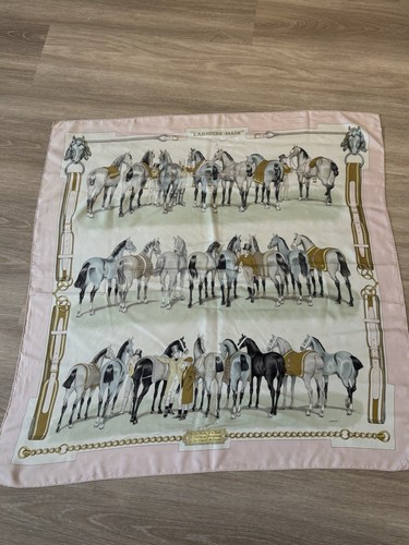 Authentic hermes silk scarf - authentic,
