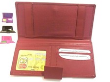 Genuine Leather Cheque Book