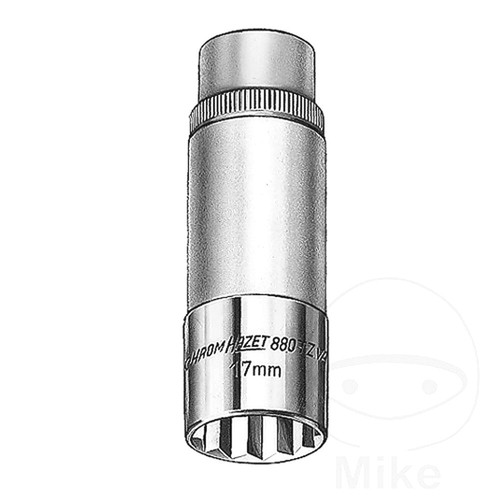 Socket hex len 54mm - 3/8, len.