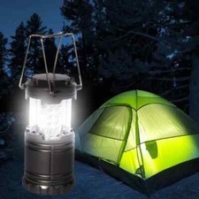 30 LED Portable Camping Torch Battery Operated Lantern Night Light Tent Lamp