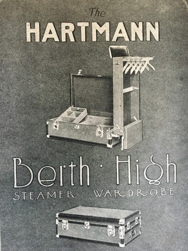 Vintage 1919 hartmann berth - vintage,