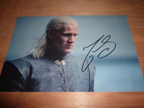 Matt smith signed 12x8 photo - smith,