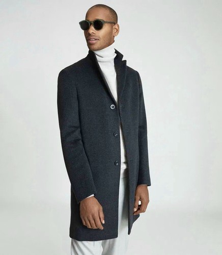 Reiss gable wool coat - wool, mens