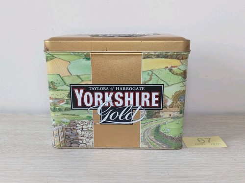 Yorkshire gold tea tin - tea,