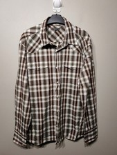 RW & Co Shirt Mens Large Plaid