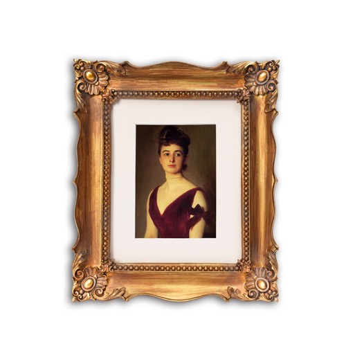 Wall hanging gold 8x10 - gold,
