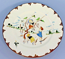 ANTIQUE FRENCH CREIL et MONTEREAU LA PARISIAN FROMENT-RICHARD PLATE c1880