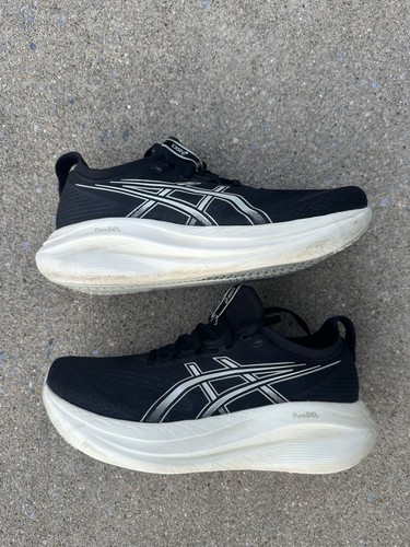 Asics gel nimbus black size - asics,