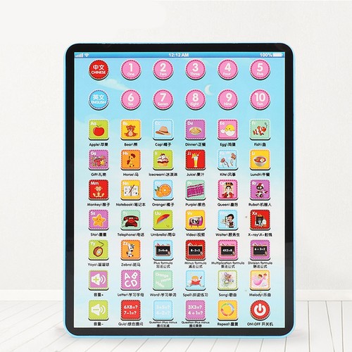Children touch tablet pad - children,