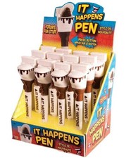 12 POOP HAPPENS PENS Toilet