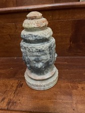 Vintage Hand Carved Stone