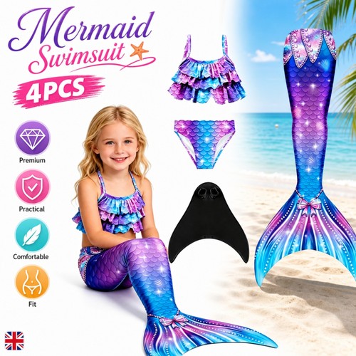 Girls mermaid tail - tail, swimming