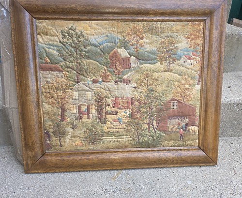 Vintage grandma moses - vintage,