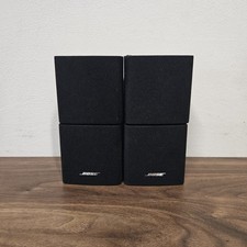 2 X Bose Double Cube Lifestyle Acoustimass Speakers Compact 