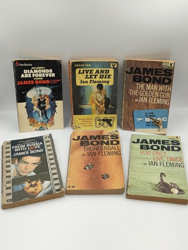 Vintage james bond paperback - vintage,