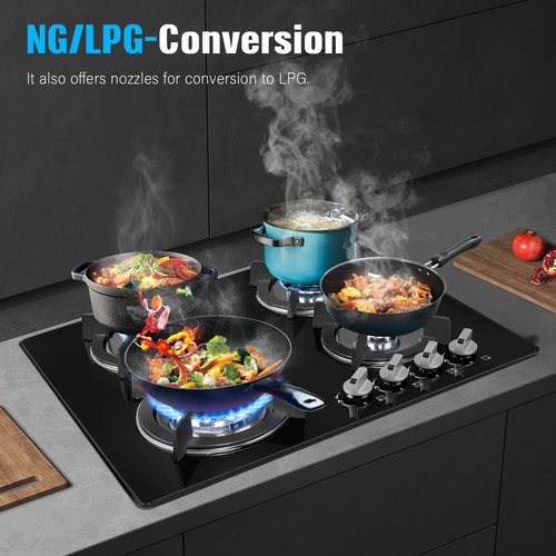 Burners gas hob - 4,