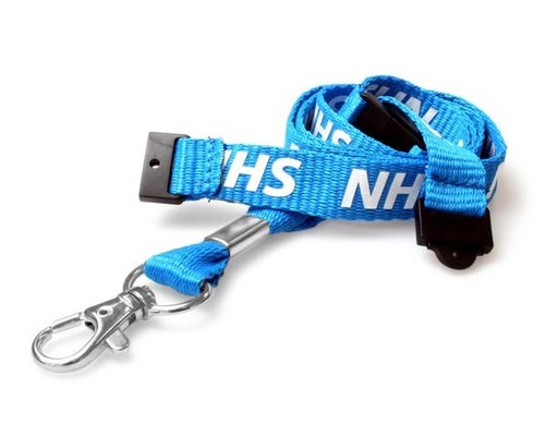 Nhs double breakaway lanyard - double,
