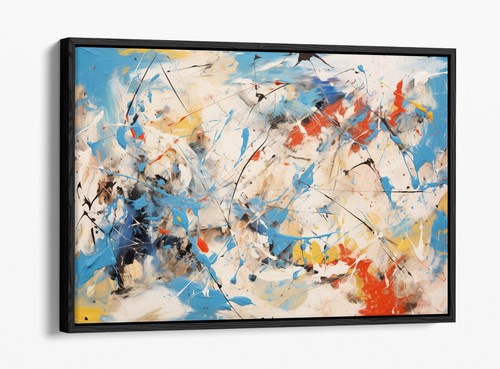 Pollock style primary colour - pollock,
