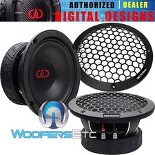 (2) DD AUDIO VO-M406-C-S4 6.5"