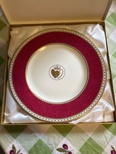 Wedgwood Ulander Plate National Blood Transfusion Service 100 Plasma Donations