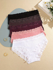2 pack  Women's Ribbed Lace