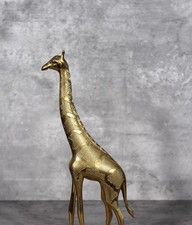 Vintage African Bronze Giraffe