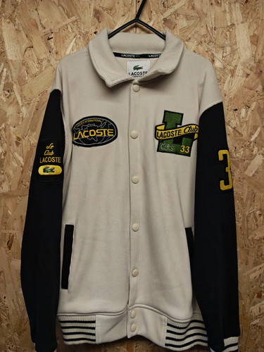 Lacoste varsity jacket - varsity, mens