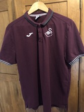 Swansea City FC Burgundy Polo