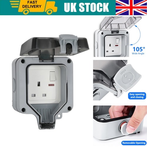 Outdoor socket weatherproof - socket,
