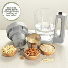 Salter Plant Milk Maker 1.6L Oat, Almond, Soy Nut Milk Machine