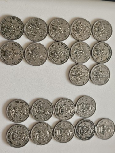 Bundle george shillings - 21,