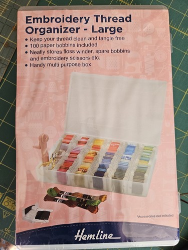 Embroidery thread organiser - embroidery,