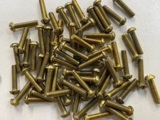 Brass BA Round Screws Head