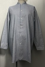 1950s Style Blue Striped