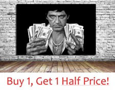 SCARFACE CANVAS MOVIE ART 