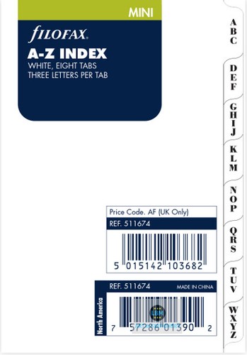 Filofax mini size - mini,