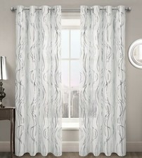 Swirl Ripple Effect Voile