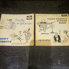 Paddy Roberts vinyl records x