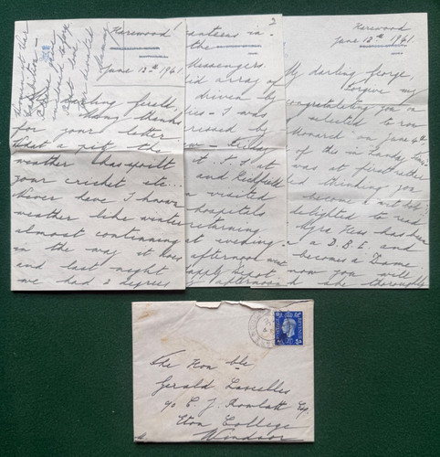 Antique royal signed - antique, letter