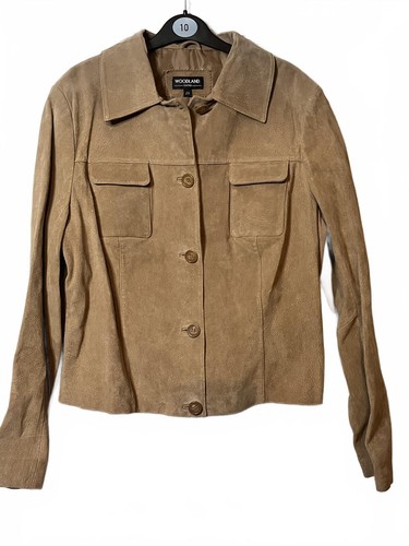 Woodland beige suede leather - woodland,