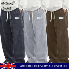 Mens Corduroy Casual Pants