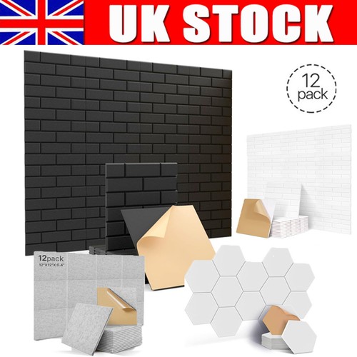 12pcs acoustic wall panels - 12pcs,