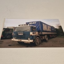 M A T Fleet Services Scania 81 Truck/Lorry photo  6x4 