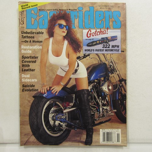 Easyriders magazine nov 1990 - magazine,